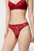 Dahlia - Rode kanten slip